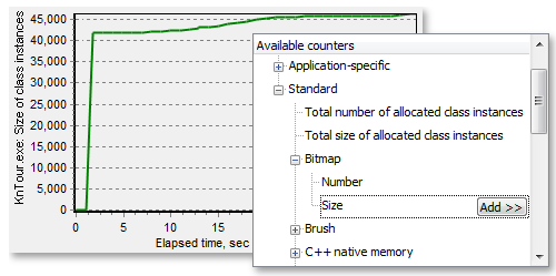 Monitor Memory Allocation in Real Time